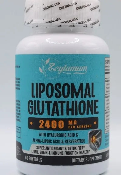 Zeylamum Liposomal Glutathione 2400 mg 60 softgels