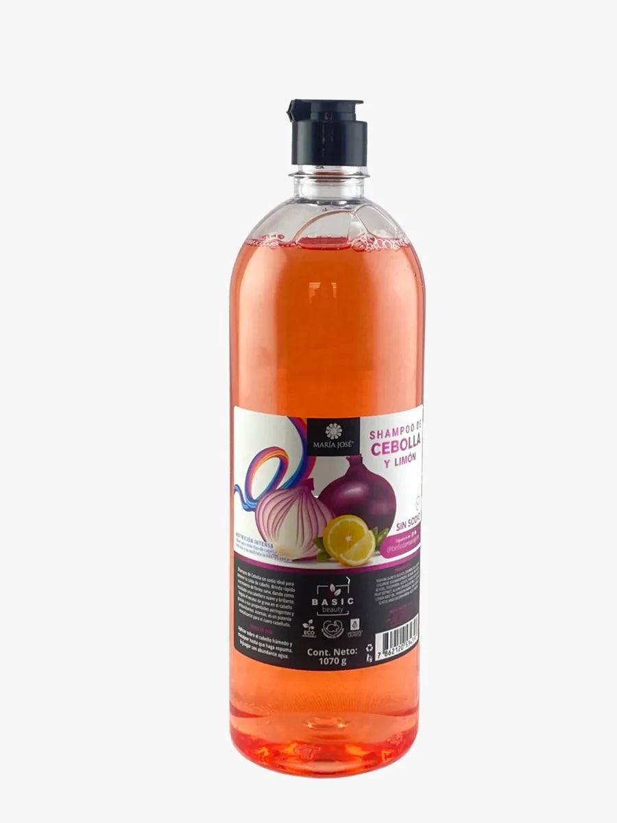 Shampoo de cebolla y limon Maria Jose 1070 g