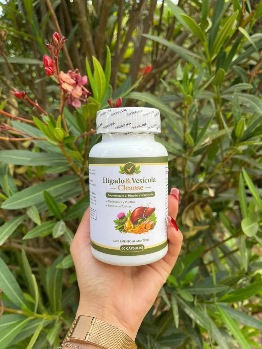 Higado y Vesicula Cleanse Naturia 60 capsulas