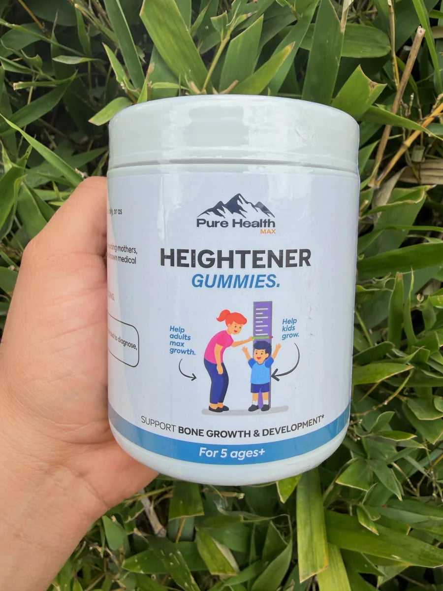 Pure Health Max Heightener Gummies frasco