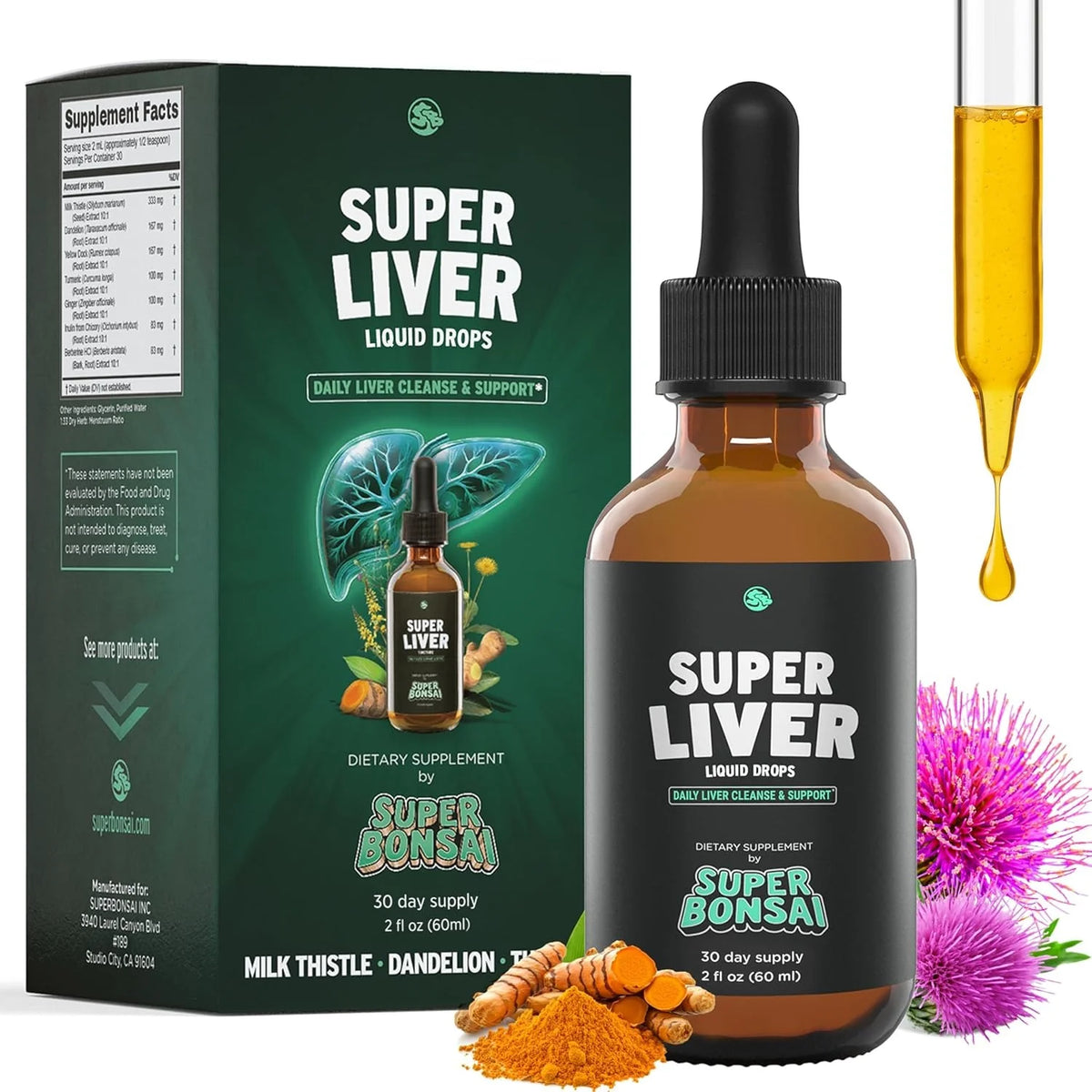 Super Liver gotas líquidas